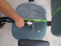 5.反応後隅々までブラッシング